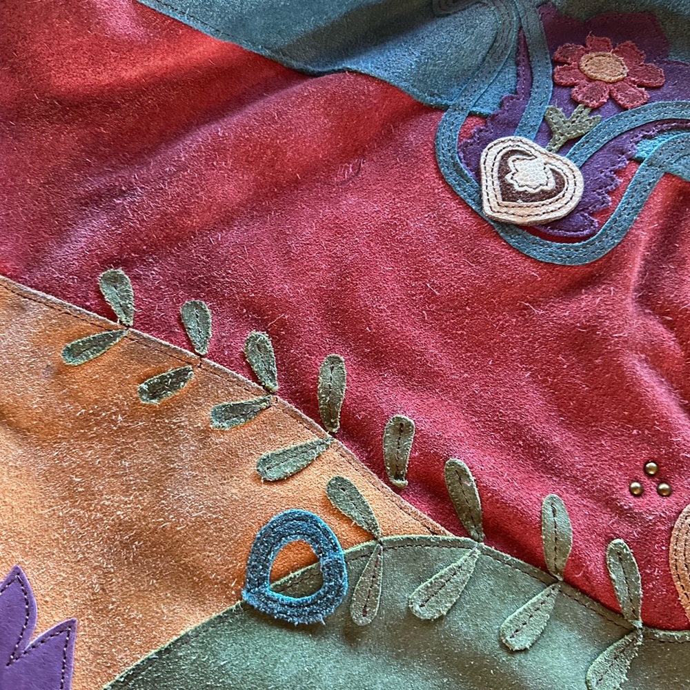 Embroidered Multicolor Women's Bag - Picture 3 of 8